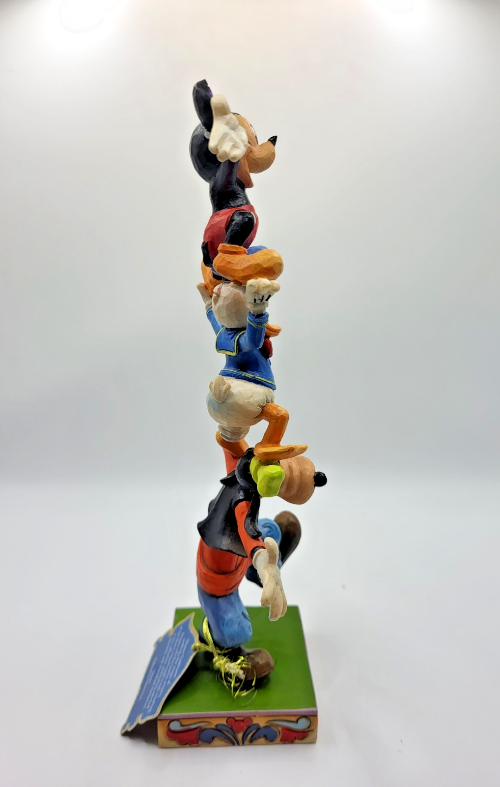 Disney Traditions Teetering Tower Figurine Mickey Mouse Donald Goofy Ornament7