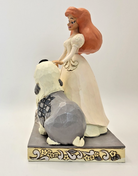 Disney Traditions Ariel Figurine Spirited Siren The Little Mermaid Max & Scuttle6