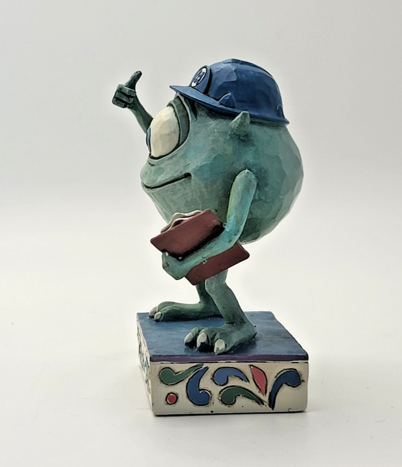 Disney Traditions Mike Figurine Monsters Inc Ornament Pixar Good Morning Boxed3