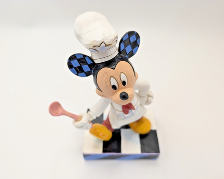 Disney Traditions Mickey Mouse Bon Appetit Chef Figurine 6010090 Unboxed - view 13