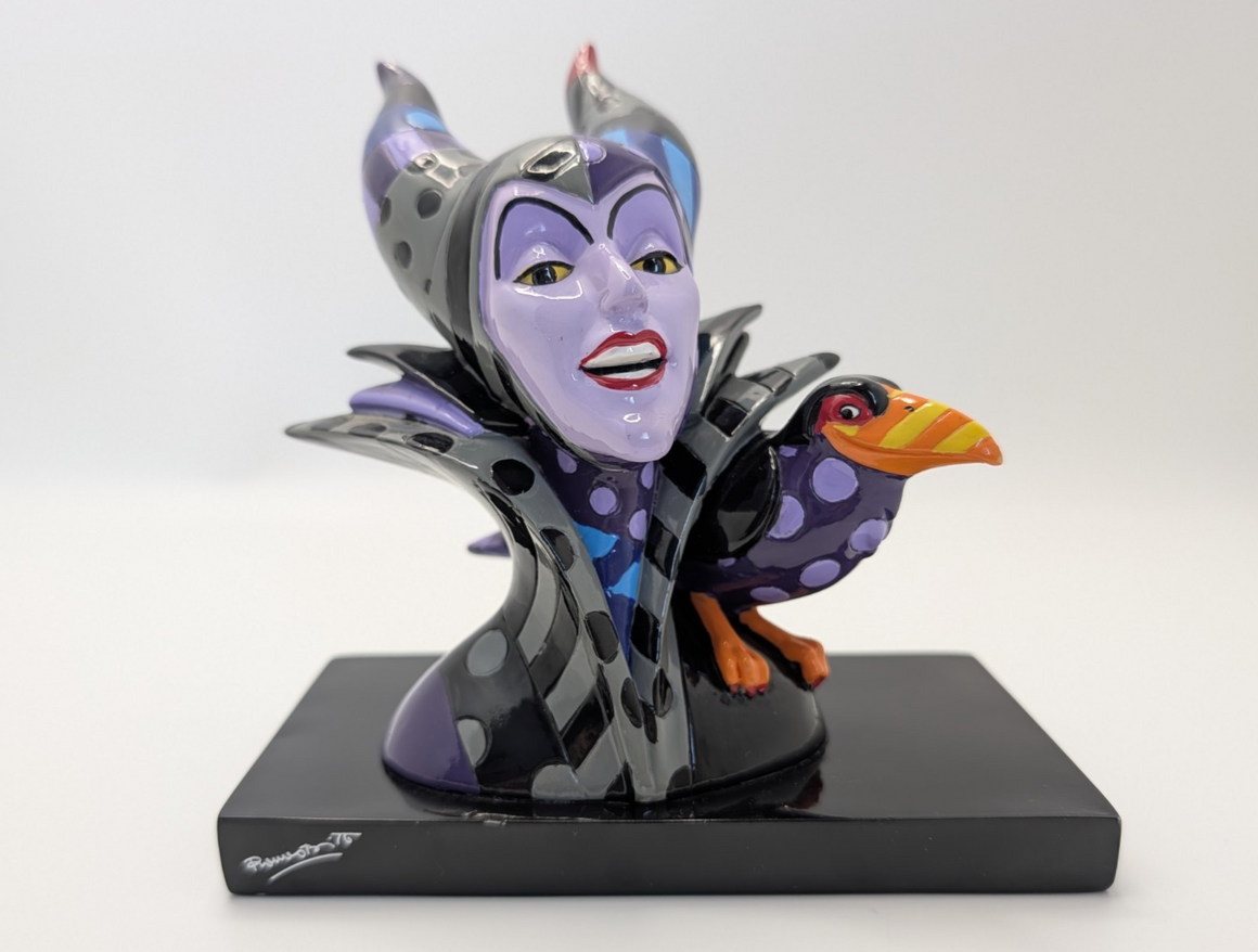 Disney Britto Maleficent and Diablo bust 4039141 Sleeping Beauty figurine - view 11