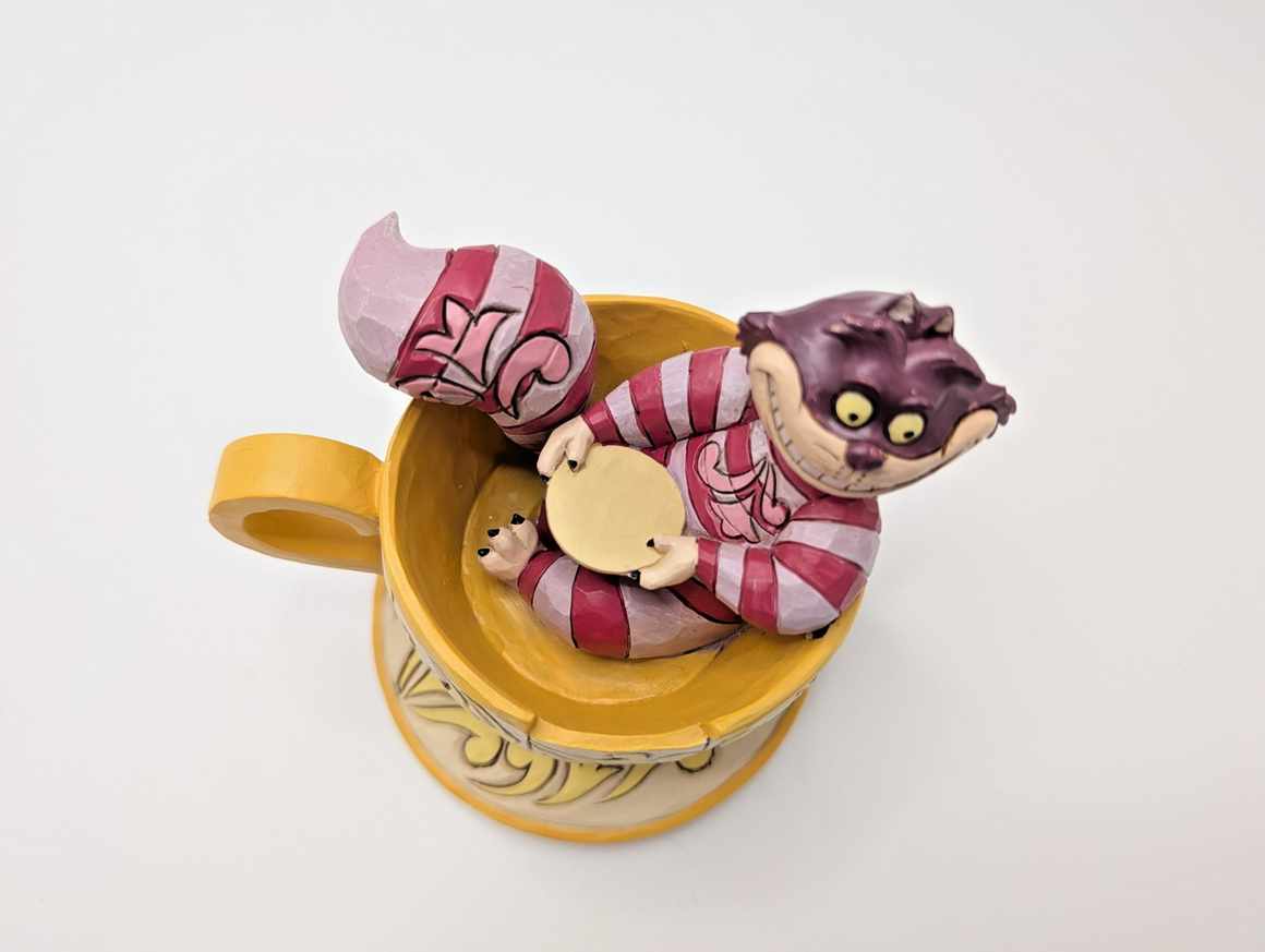 Disney Traditions Cheshire Cat Mad Tea Party 4032117 – detail and condition photograph 12