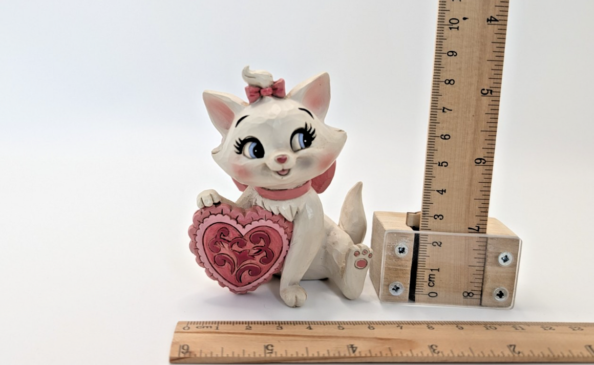 Disney Traditions Showcase Marie With Heart Figurine Aristocrats Kitten J Shore14