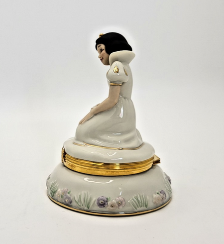 Lenox Disney Snow White Treasure Trinket Box 6126148 COMPLETE Boxed COA - Rare4