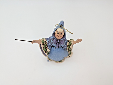 Disney Traditions Fairy Godmother Cinderella hanging ornament A20408