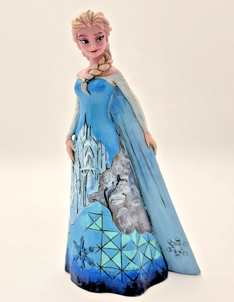 Disney Traditions Jim Shore Elsa Figurine Frozen Ornament Fortress Of Frost1