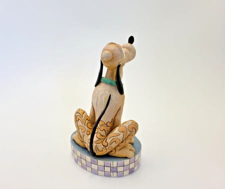 Disney Traditions Showcase Loyal Pluto Figurine Mickey Mouse Jim Shore Dog10