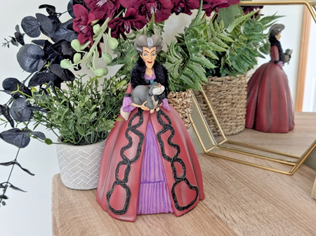 Disney Showcase Rococo Lady Tremaine & Lucifer Figurine Cinderella Villain Boxed1