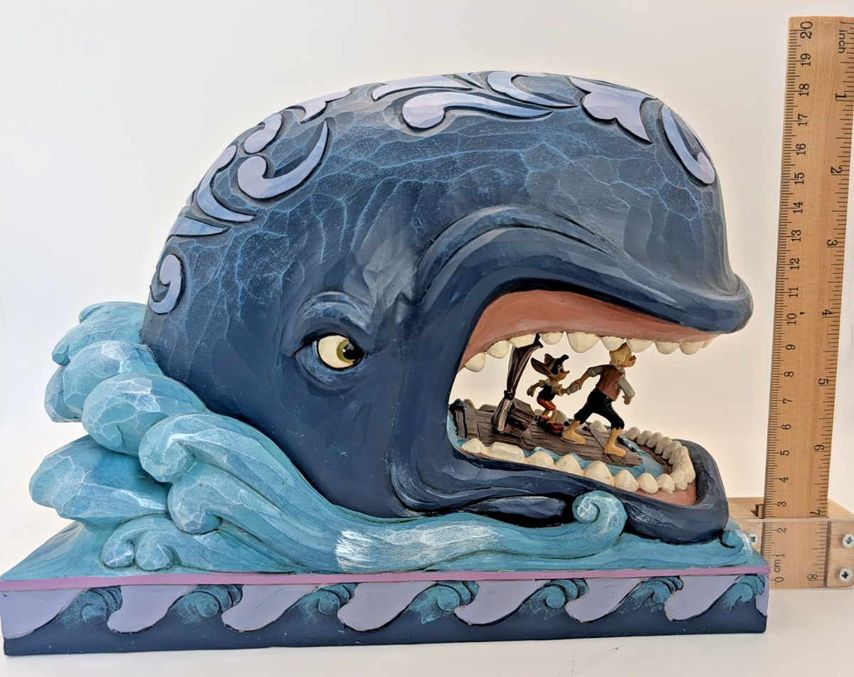 Disney Traditions Pinocchio A Whale of a Whale Figurine Jim Shore 600597117