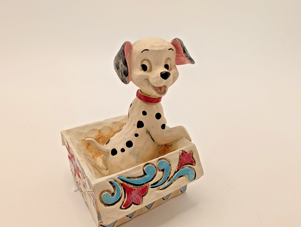 Disney Traditions Lucky Mini Figure Jim Shore 101 Dalmatians Dog Ornament2