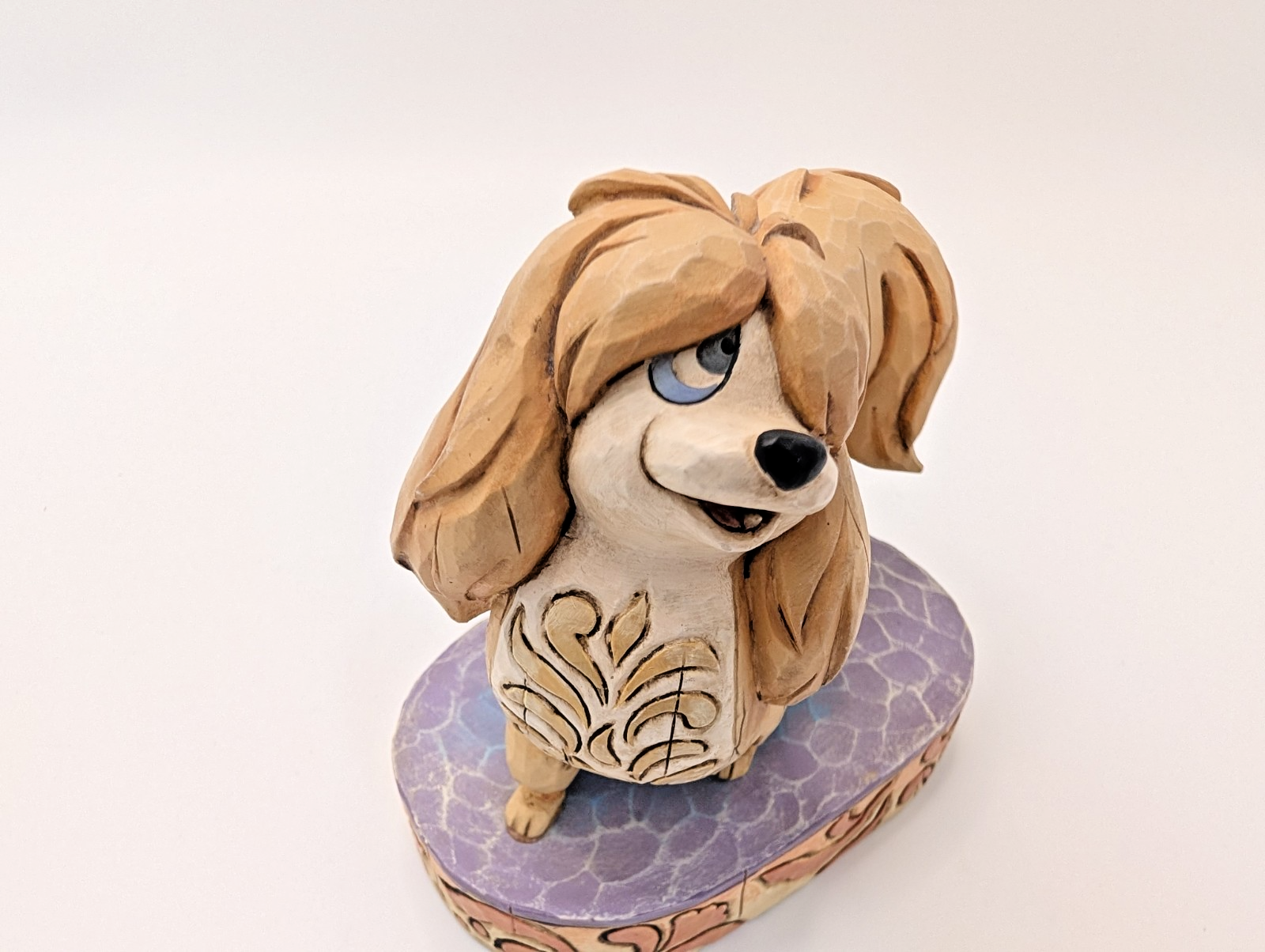Disney Traditions Showcase Flirtatious Peg Figurine Lady & Tramp Jim Shore Boxed15