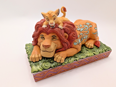 Disney Traditions Simba and Mufasa A Father's Pride figurine photo 15