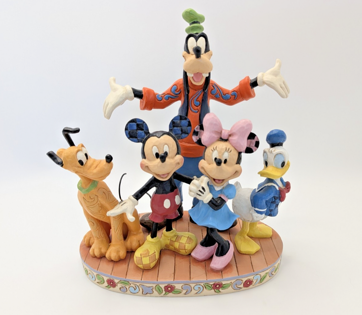 Alternate view of Disney Traditions The Gang's All Here 4056752 Mickey and Friends figurine