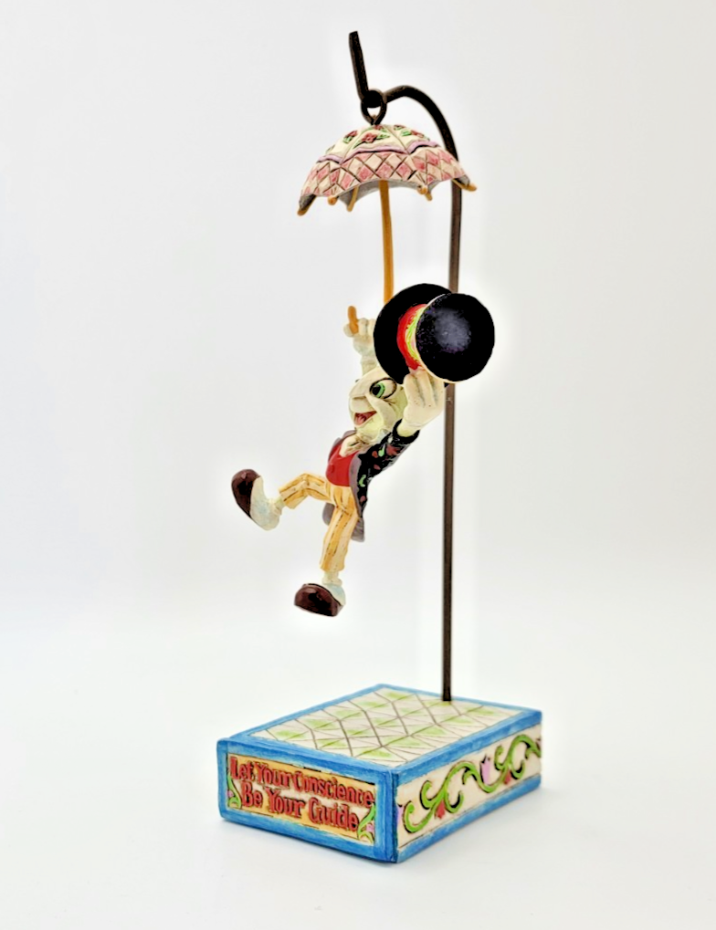 Disney Traditions Jiminy Cricket Figure Let Your Conscience Be Your Guide Boxed2