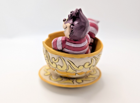 Disney Traditions Cheshire Cat Mad Tea Party 4032117 – detail and condition photograph 7