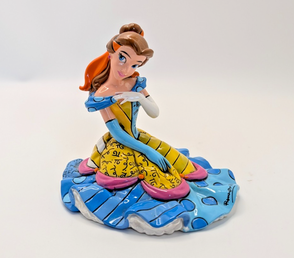 Disney Britto Belle Beauty and the Beast figurine 4030817 – right-side view