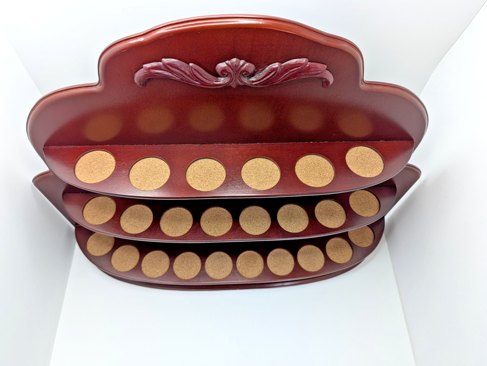 Lenox Disney Spice Jar Rack Display Shelf 24 Jar Holder Original Box Vintage3