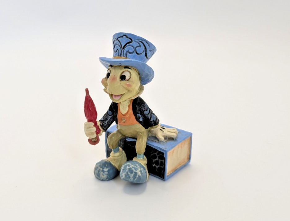 Disney Traditions Jiminy Cricket On Matchbox Figurine Pinocchio Jim Shore4