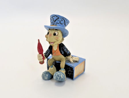 Disney Traditions Jiminy Cricket On Matchbox Figurine Pinocchio Jim Shore4