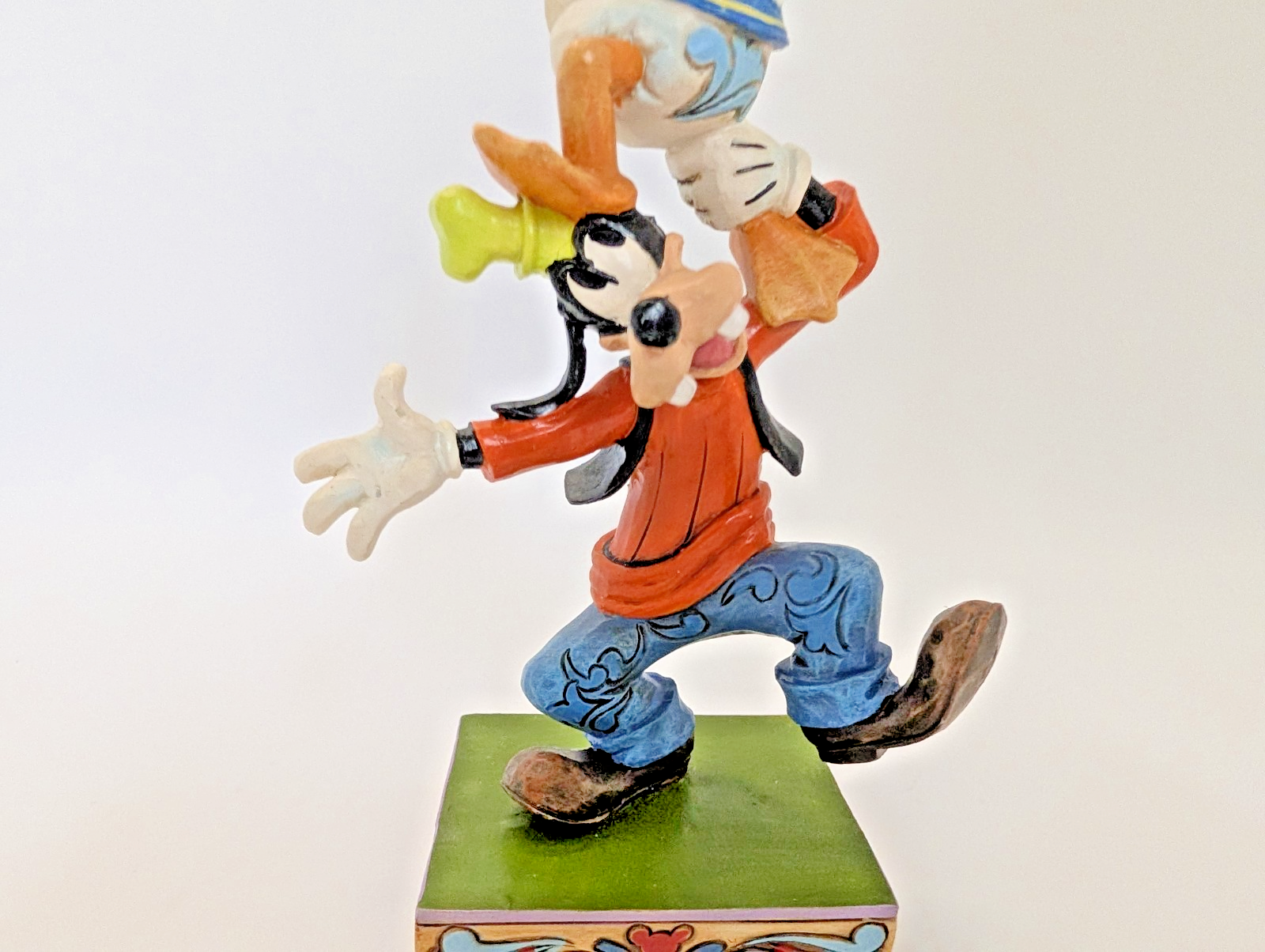Disney Traditions Showcase Teetering Tower Figurine Mickey Mouse Donald Goofy9