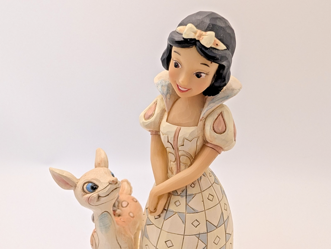 Disney Traditions Snow White Forest Friends Figurine White Woodland Jim Shore14