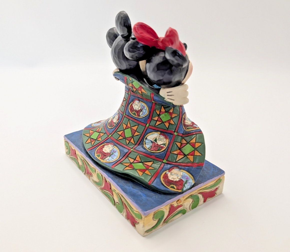 Disney Traditions Mickey & Minnie Mouse Warm Wishes Christmas Figurine Jim Shore9