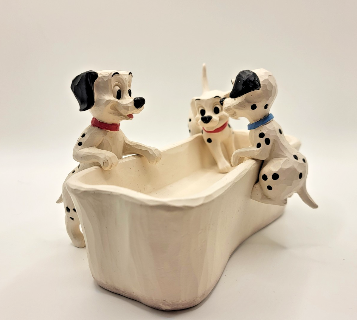 Disney Traditions 101 Dalmations Ornament 'Puppy Bowl' Jim Shore 60080603