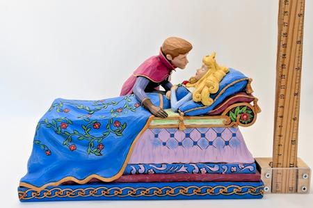 Disney Traditions Aurora Phillip The Spell Is Broken 4056753 figurine - rear of original box