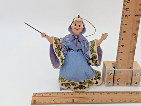Disney Traditions Fairy Godmother Cinderella hanging ornament A20408