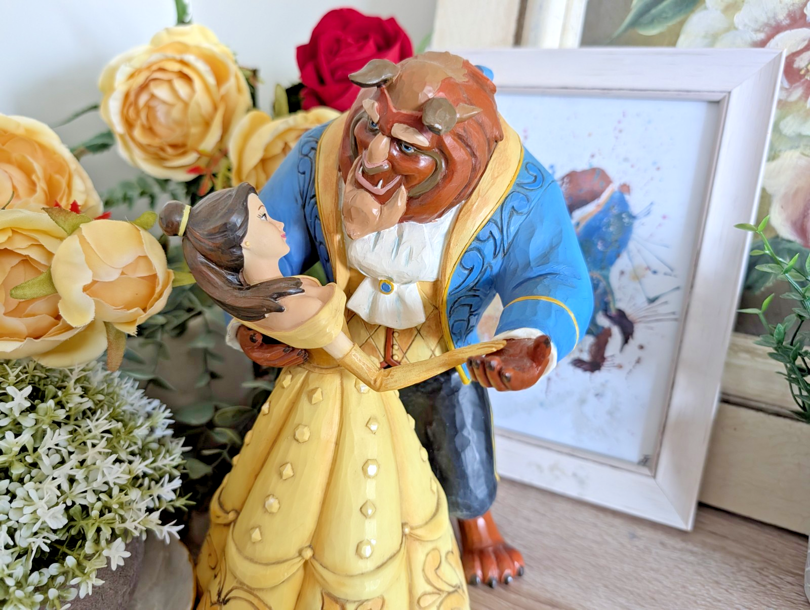 Disney Traditions Belle and Beast Moonlight Waltz figurine 4049619 photo 3