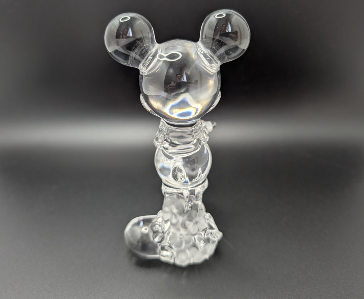 Lenox Disney Flowers from Mickey Mouse crystal figurine 409790 boxed with certificate - view 5