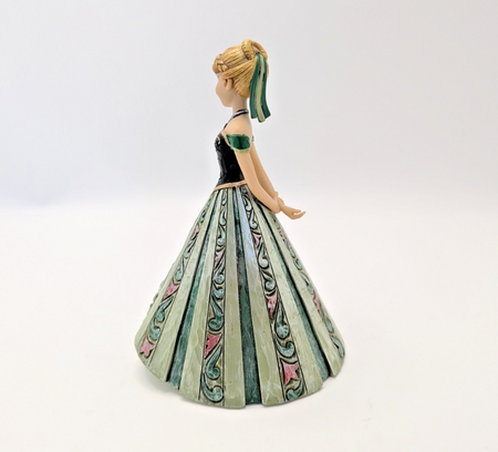 Disney Traditions Anna Arendelle Royalty 4048661 repaired Castle Dress figurine - view 6