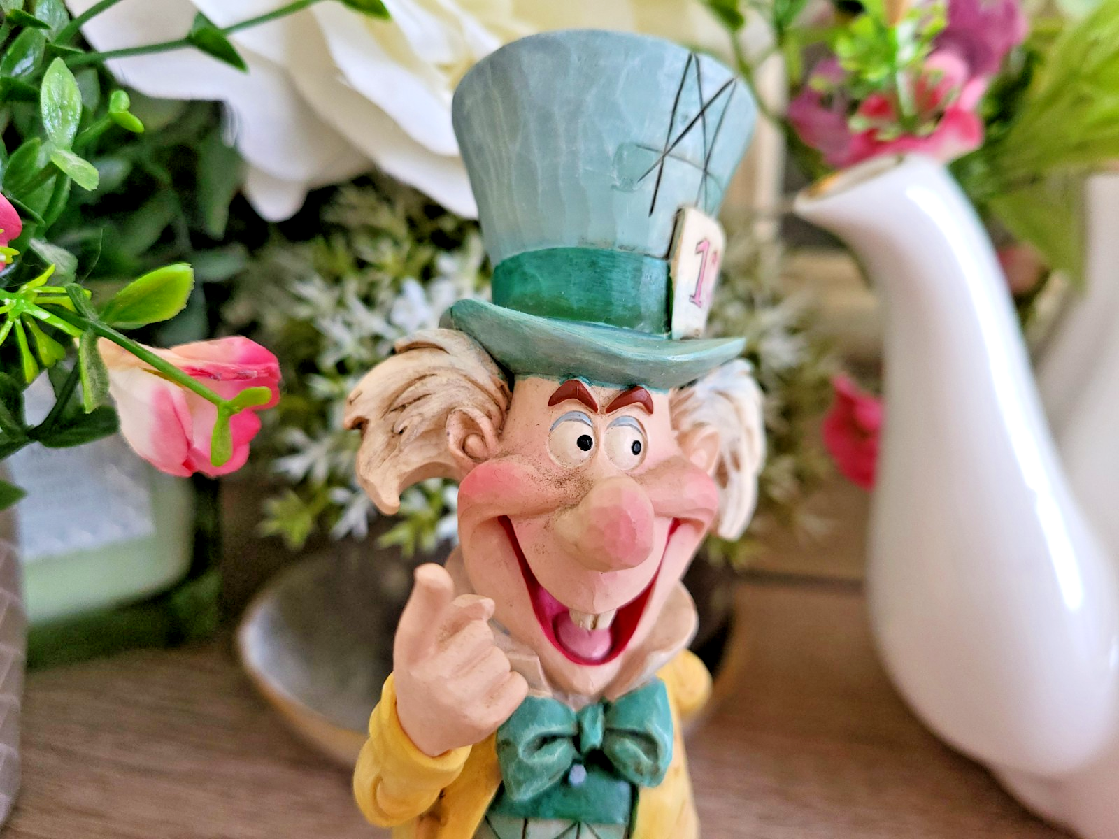 Disney Traditions Mad Hatter Figurine Mad Cap Mayhem Ornament Alice Jim Shore3