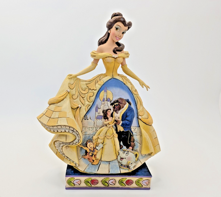 Disney Traditions Showcase Belle Moonlit Enchantment Figurine Beauty Jim Shore3