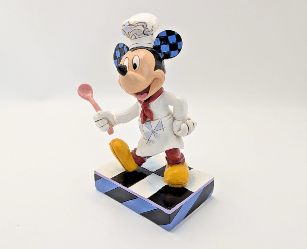 Disney Traditions Mickey Mouse Bon Appetit Chef Figurine 6010090 Unboxed - view 6