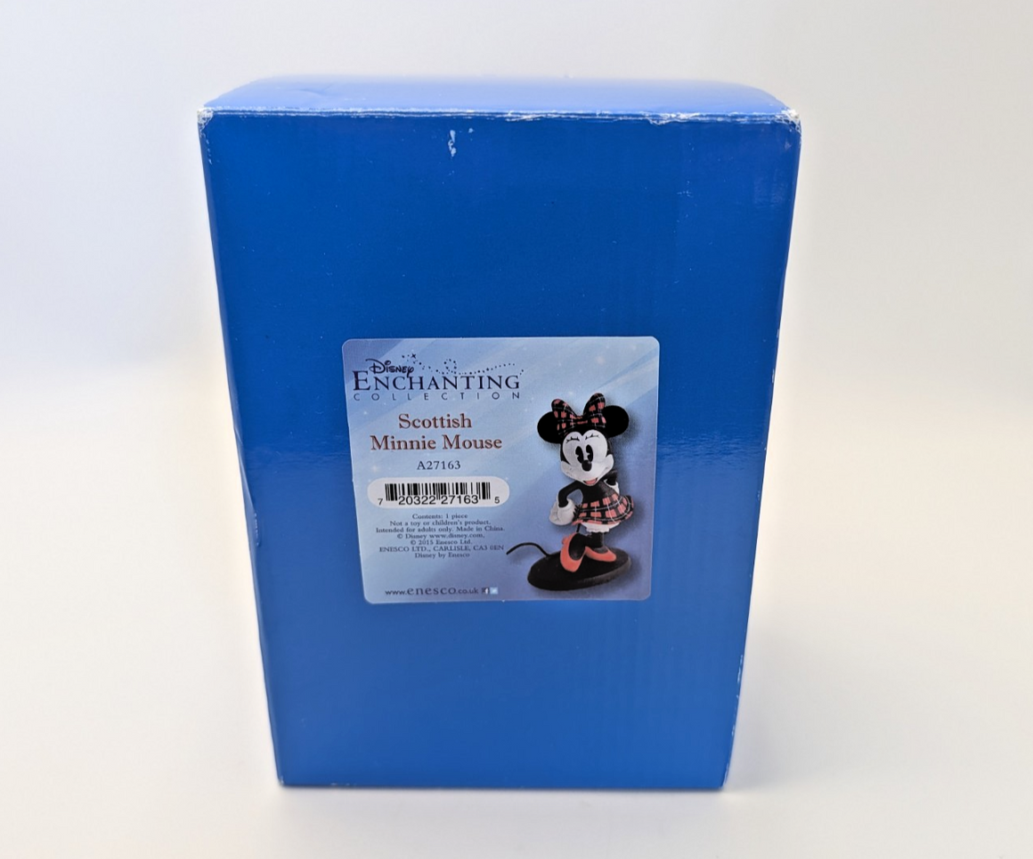 Disney Enchanting Collection Scottish Minnie Mouse boxed figurine A27163