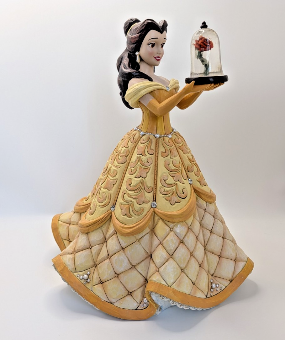 Disney Traditions Belle A Rare Rose Deluxe 6009139 – detail and condition photograph 12