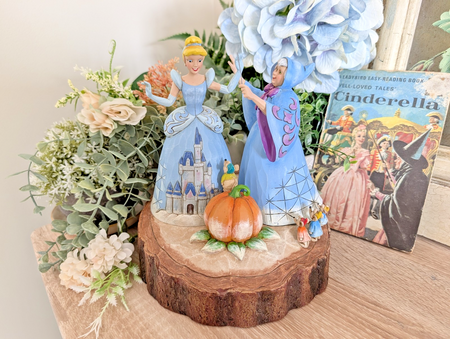 Disney Traditions Cinderella Magical Transformation 4037503 – front display view