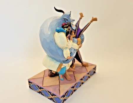Disney Traditions Showcase Group Hug Aladdin Figurine Jasmine Abu Jim Shore13