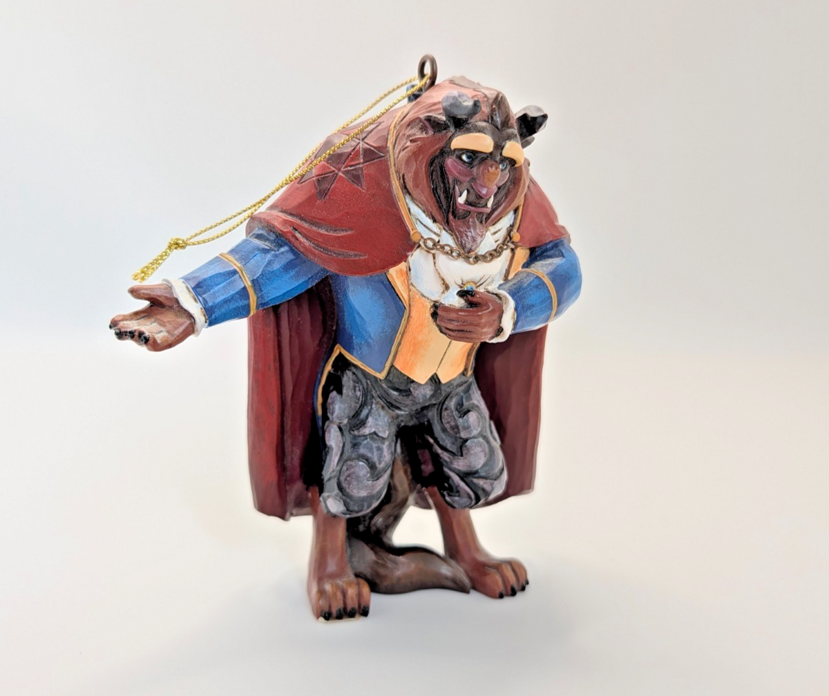 Disney Traditions Beast hanging ornament A21425 boxed - maker mark