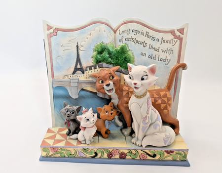 Alternate view of Disney Traditions Aristocats Long Ago in Paris storybook 6013080