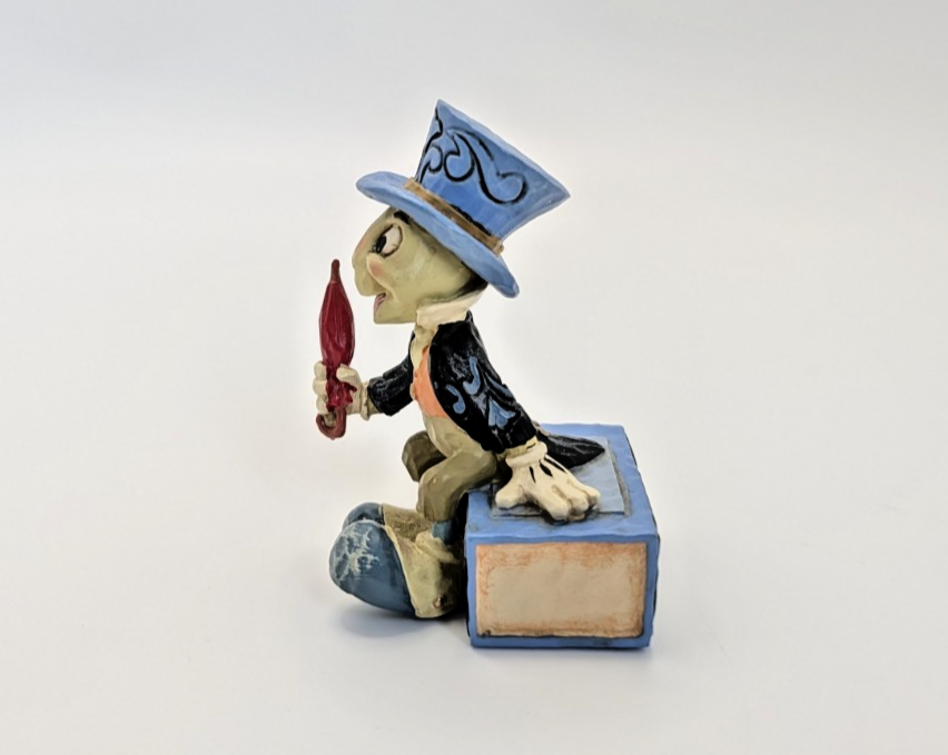 Disney Traditions Jiminy Cricket On Matchbox Figurine Pinocchio Jim Shore5