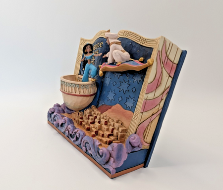 Disney Traditions Showcase Aladdin Figurine Jasmine Romance Takes Flight J Shore5