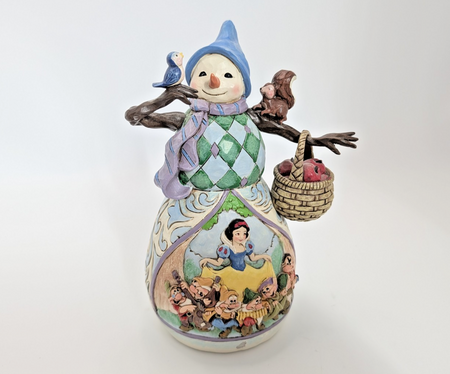 Disney Traditions Snow White Hi Ho Holidays 4046020 Christmas Figurine – detail and condition photograph 5