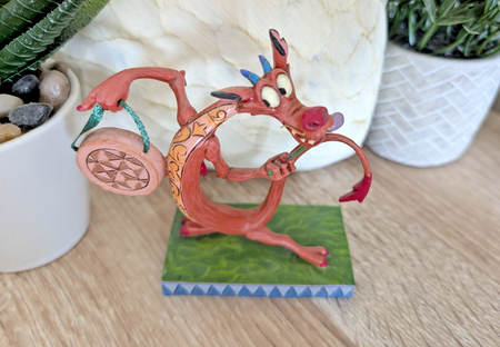 Disney Traditions Showcase Mushu Figurine Look Alive Mulan Boxed Jim Shore1