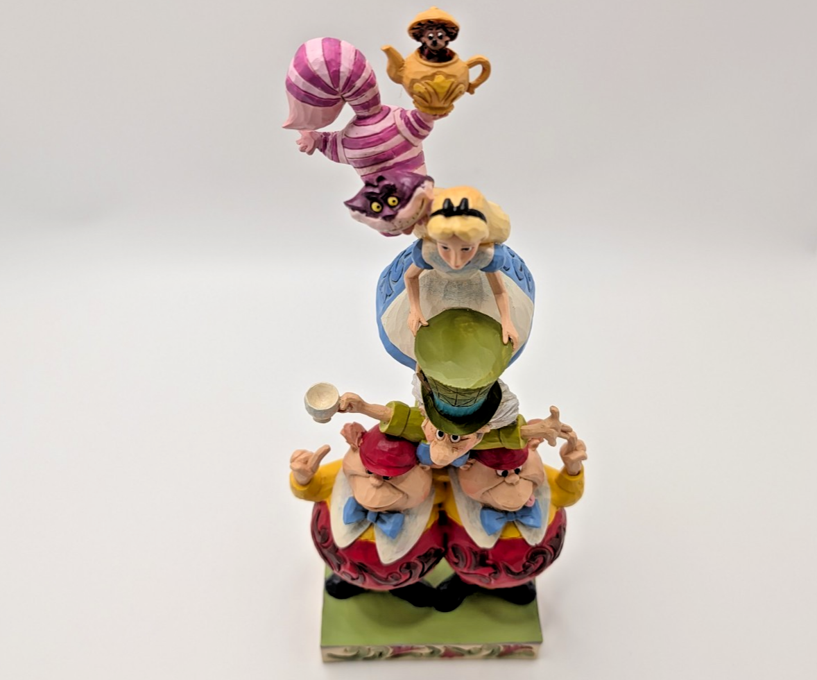 Disney Traditions Alice in Wonderland We're All Mad Here figurine photo 18