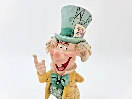 Disney Traditions Mad Hatter Figurine Mad Cap Mayhem Ornament Alice Jim Shore14