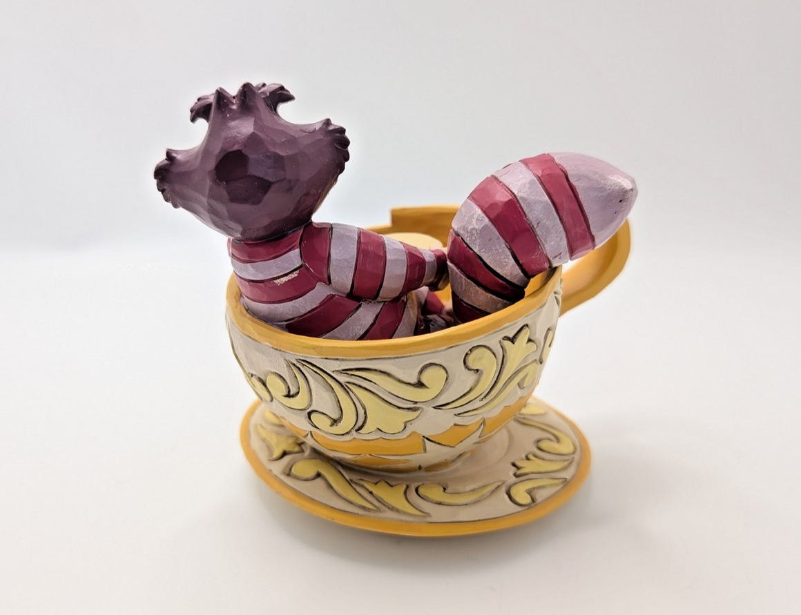 Disney Traditions Cheshire Cat Mad Tea Party 4032117 – detail and condition photograph 8