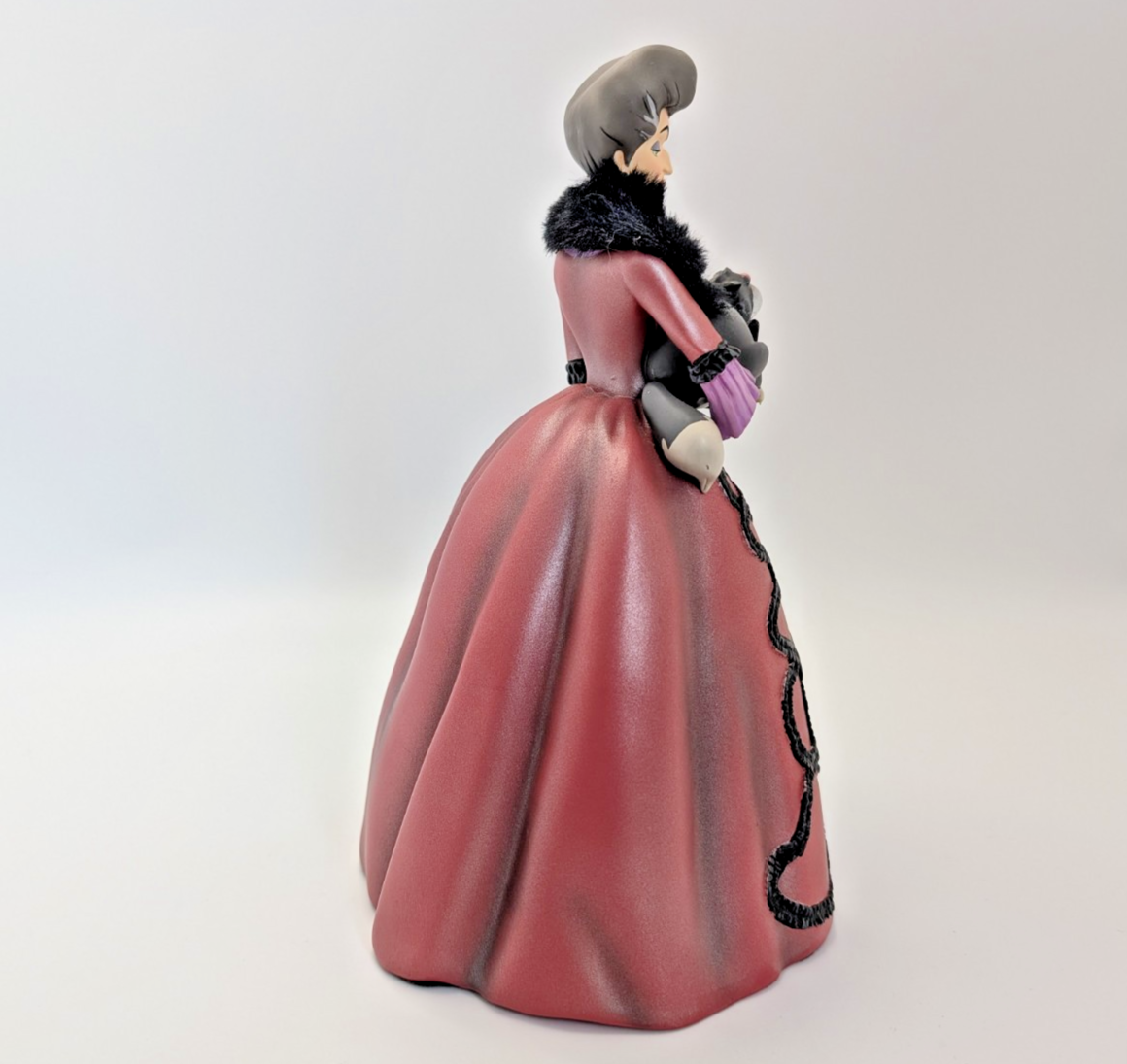 Disney Showcase Rococo Lady Tremaine & Lucifer Figurine Cinderella Villain Boxed14
