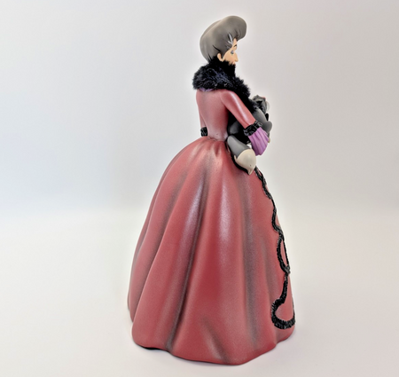 Disney Showcase Rococo Lady Tremaine & Lucifer Figurine Cinderella Villain Boxed14